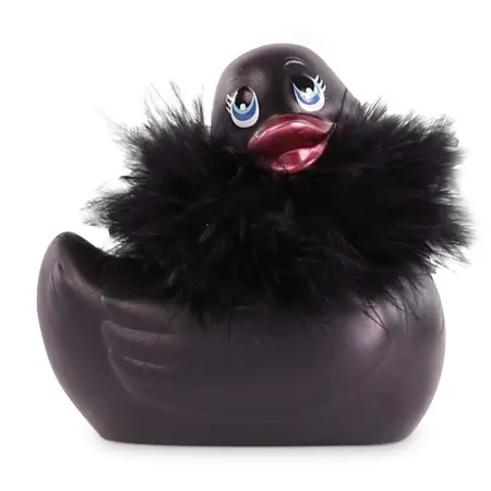 My Duckie Paris 2.0 - játékos kacsa vízálló csiklóvibrátor (fekete)