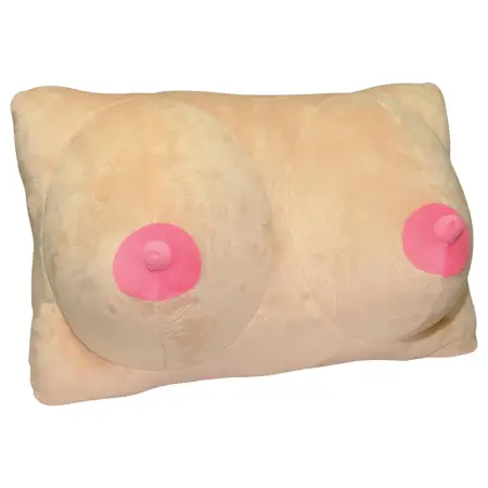 Mellformájú plüsspárna