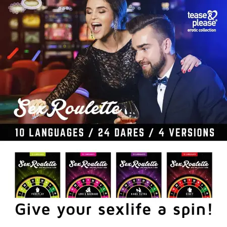 Sex Roulette Kinky - szex társasjáték (10 nyelven)