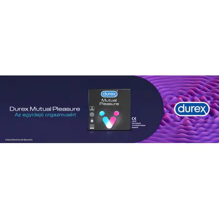 Durex Mutual Pleasure - óvszer (3db)