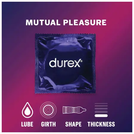 Durex Mutual Pleasure - óvszer (3db)
