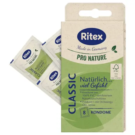 RITEX Pro Nature Classic - óvszer (8db)