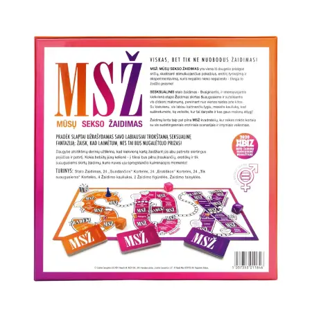 AVK:Adsz Vagy Kapsz - felnőtt szex társasjáték (litván nyelven)