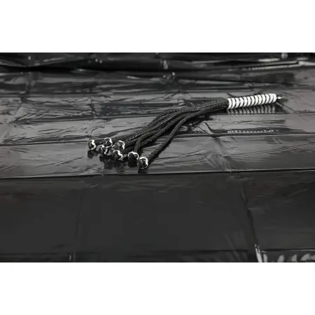 Fetish - lakk lepedő - 200 × 230 cm (fekete)