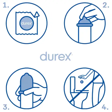 Durex Feel Thin - élethű érzés óvszer (3 db)