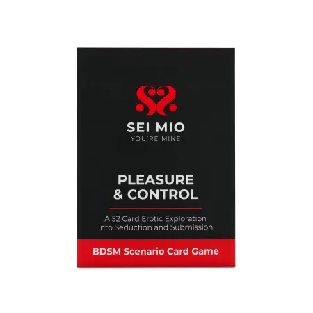 Sei Mio Pleasure & Control - BDSM kártyajáték (52 lap)