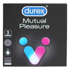 Durex Mutual Pleasure - óvszer (3db)