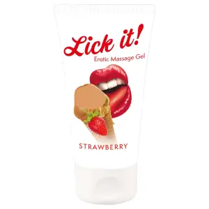 Lick it! - 2in1 ehető síkosító - eper (50ml)